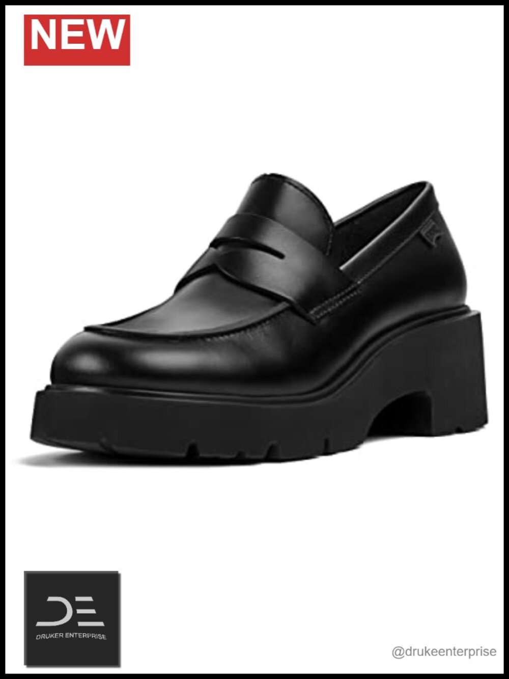 Leather Mocc with OrthoLite Footbed - Slip-On Work Shoes